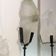 大型收藏級印度喜馬拉雅綠幽靈白水晶 - ART OF GEM 