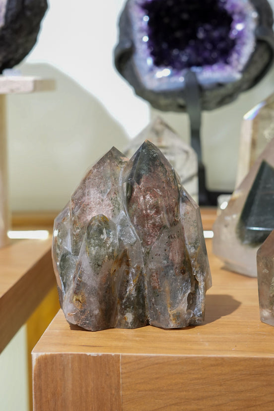 密礦四季幽靈水晶簇 - ART OF GEM 