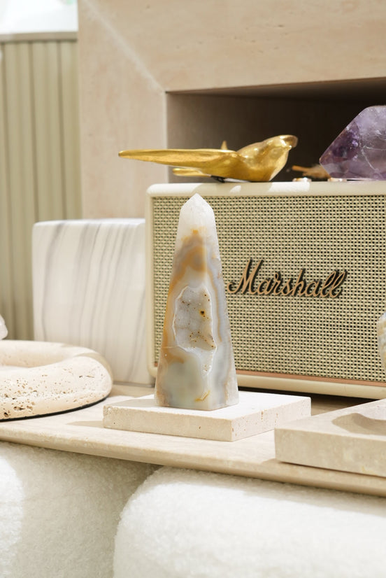 巴西黃瑪瑙柱 - ART OF GEM 