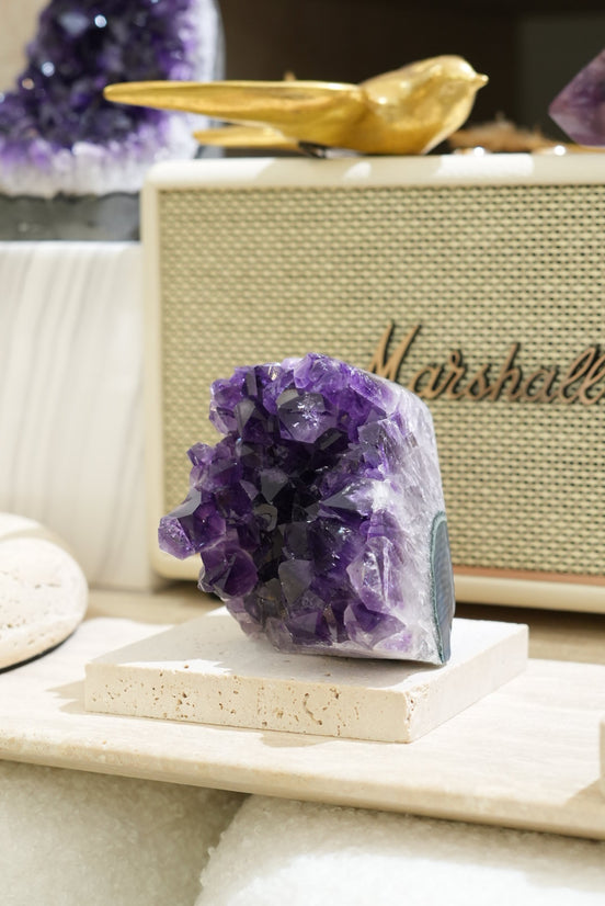 [推介] 巴西全瑪瑙拋光紫晶鎮 - ART OF GEM 