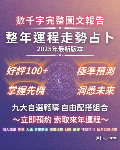 [ART OF GEM讀者優惠] 塔羅鳥居整年運程走勢占卜 - ART OF GEM 