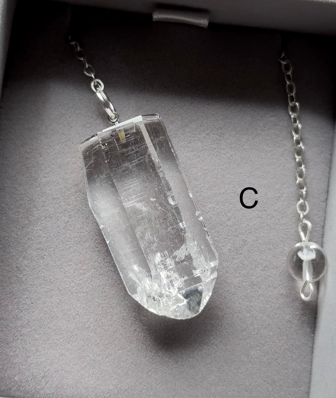 印度喜馬拉雅水晶靈擺 India Himalayan quartz pendulum