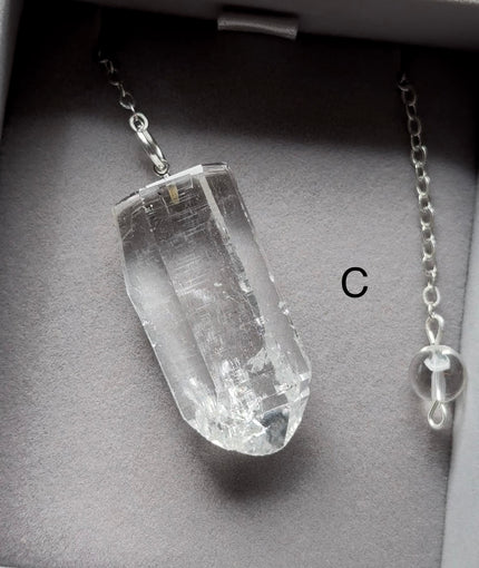 印度喜馬拉雅水晶靈擺 India Himalayan quartz pendulum - ART OF GEM 