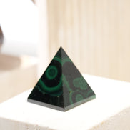 非洲孔雀石金字塔 - ART OF GEM 