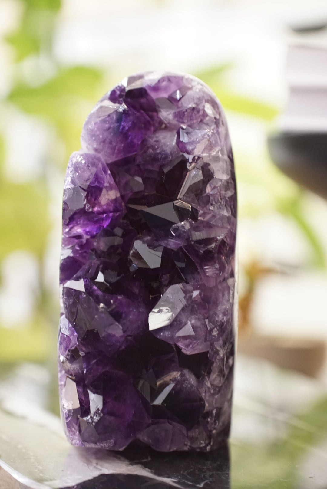 巴西頂級瑪瑙紫晶鎮 Brazil Amethyst Cluster with agate