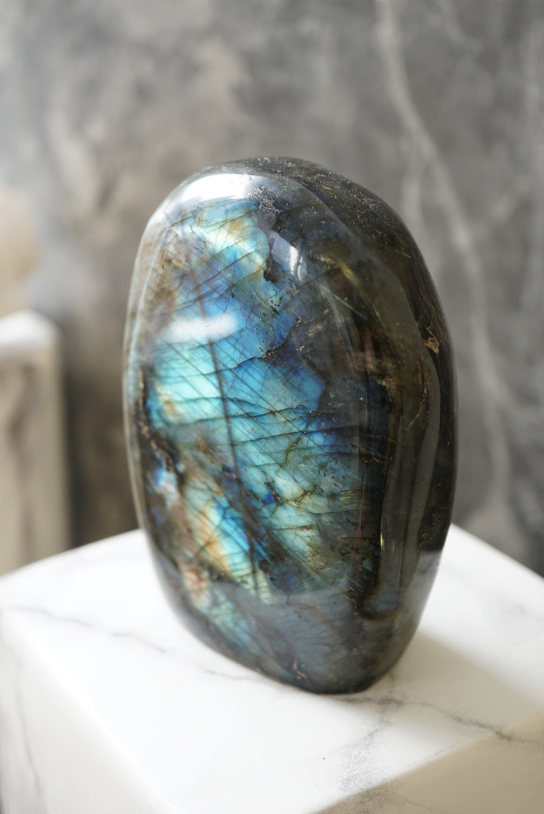 拉長石擺件 Labradorite