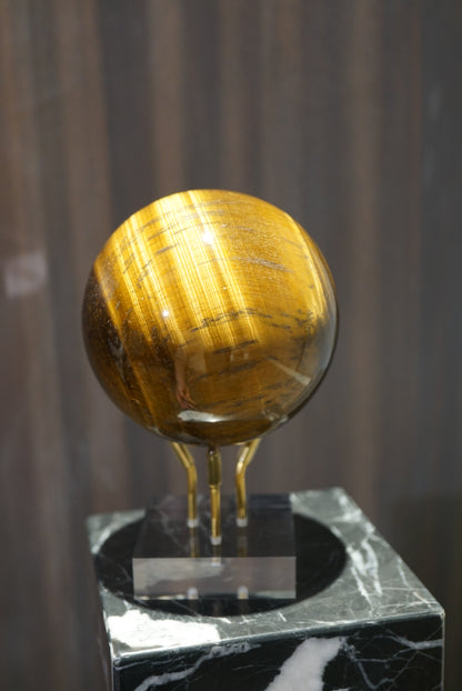 虎眼石球 Tiger Eye Sphere - ART OF GEM 