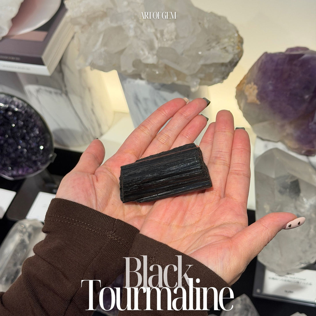 Brazil Black Tourmaline