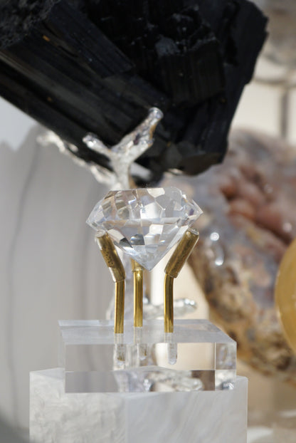 巴西寶石形白水晶 Brazil White Quartz - ART OF GEM 