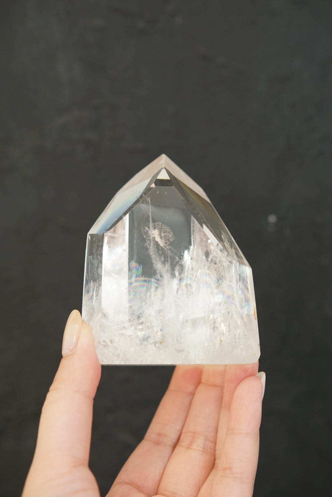 巴西白水晶柱 Brazil White Quartz Tower - ART OF GEM 