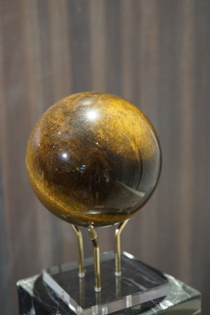 虎眼石球 Tiger Eye Sphere - ART OF GEM 