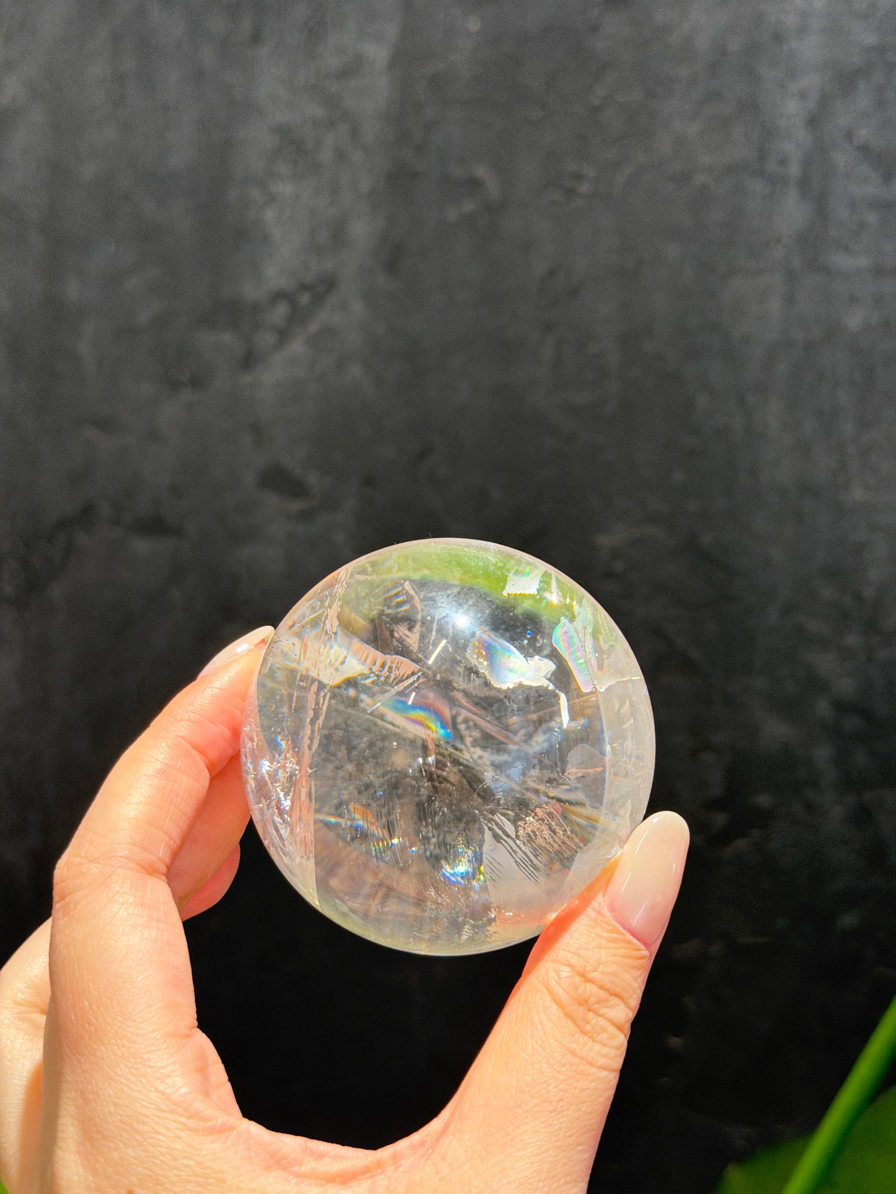 64mm巴西白水晶球