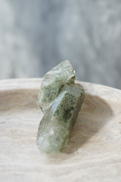 西藏喜馬拉雅綠幽靈原石 Raw Green Phantom from Tibet Himalayan - ART OF GEM 