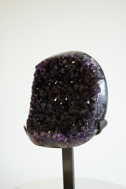 極濃「黑紫」頂級烏拉圭紫水晶Uruguay Amethyst - ART OF GEM 