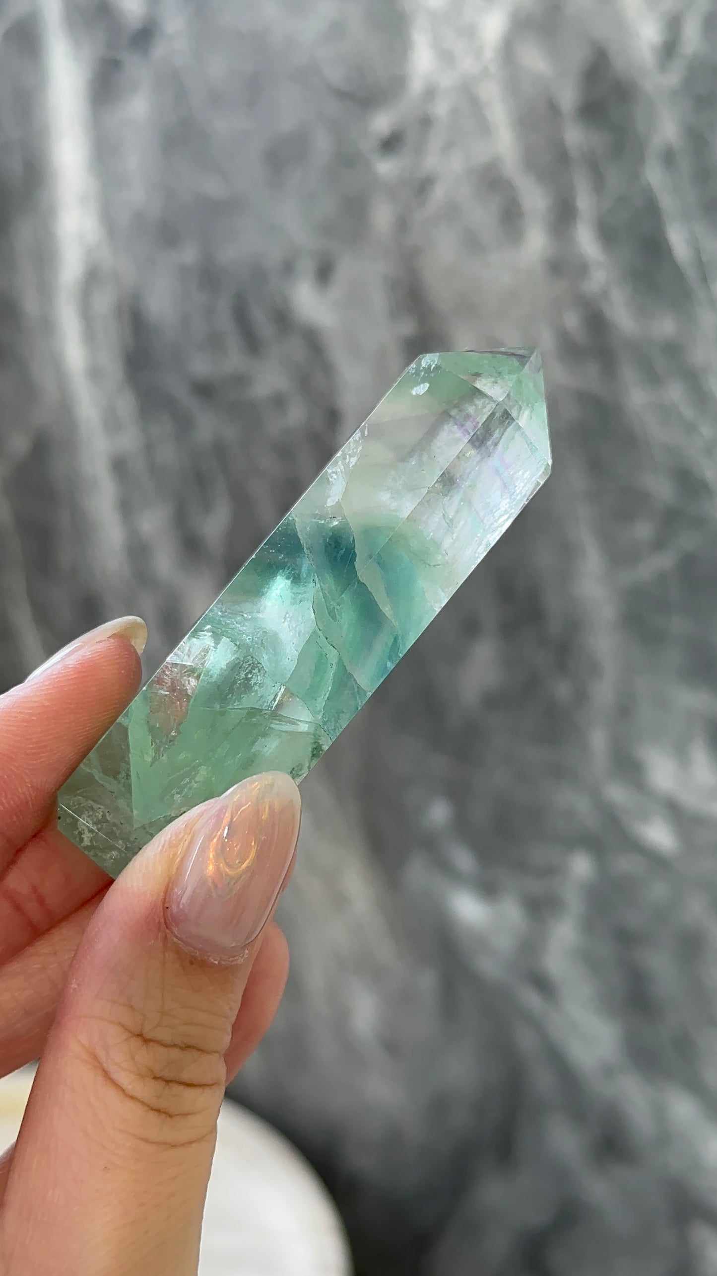 綠螢石柱  Fluorite Tower