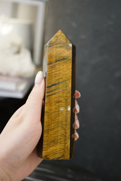 虎眼石柱 Tiger Eye Tower - ART OF GEM 