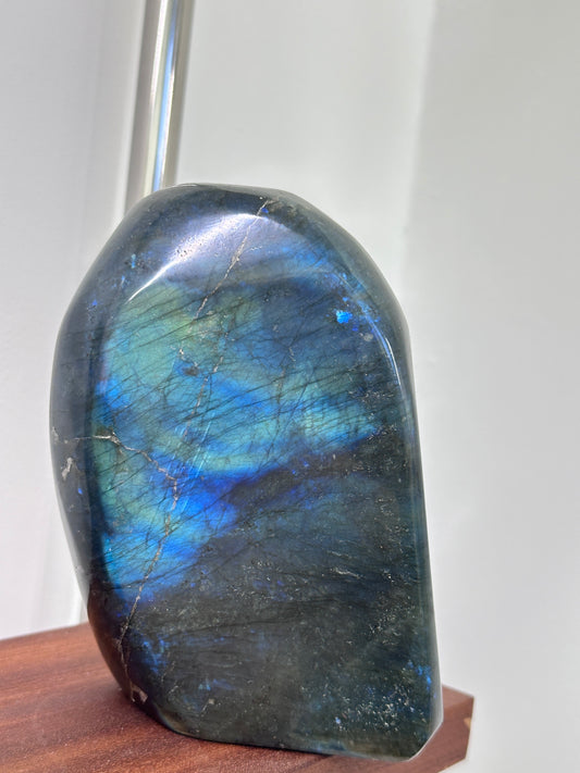 藍光拉長石擺件 Labradorite