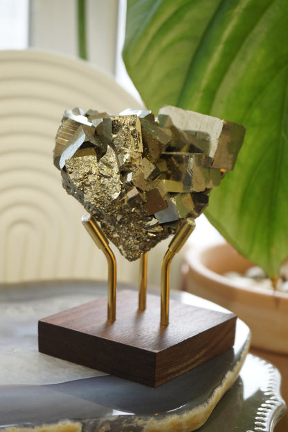 心型秘魯黃鐵礦 Peru Pyrite - ART OF GEM 