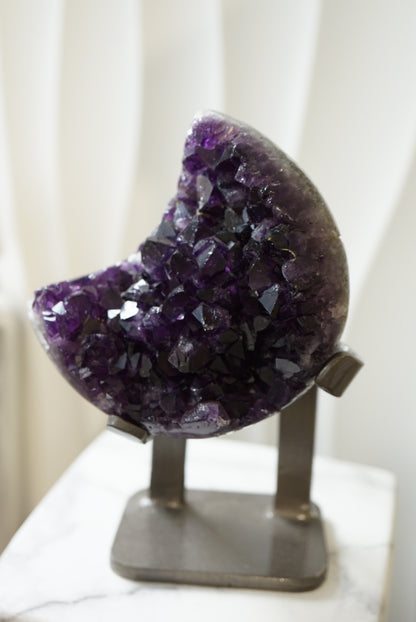 烏拉圭紫水晶月亮Uruguay Amethyst Moon - ART OF GEM 