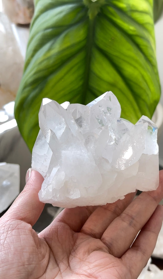 巴西白水晶簇 Brazil White Quartz Cluster