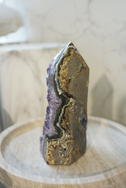 巴西紫晶柱 Brazil Amethyst Tower - ART OF GEM 