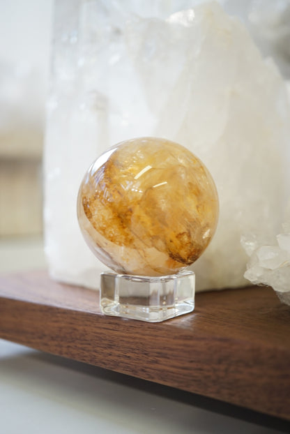 黄金治癒者/黃膠花球 Golden Healer Sphere - ART OF GEM 