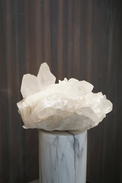 5KG 重量級巴西白水晶簇 Brazil White Quartz Cluster - ART OF GEM 