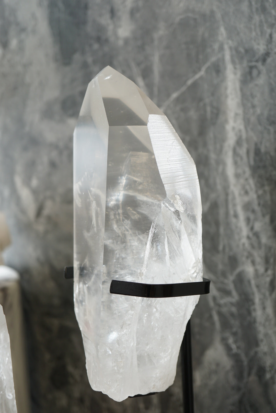 收藏級巴西雷姆尼亞種子白水晶 Collection piece Lemurian Seed Crystal