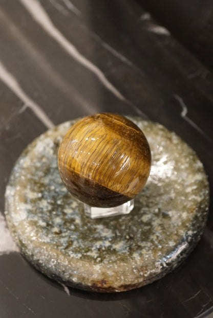 虎眼石球 Tiger Eye Sphere - ART OF GEM 