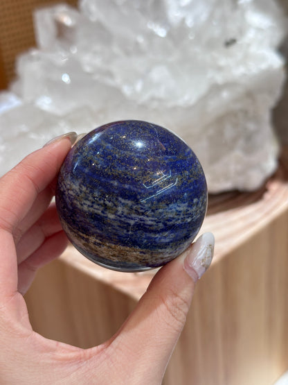 High Quality 青金石球 𝐋𝐚𝐳𝐮𝐫𝐢𝐭𝐞/𝐋𝐚𝐩𝐢𝐬 𝐋𝐚𝐳𝐮𝐥𝐢 - ART OF GEM 