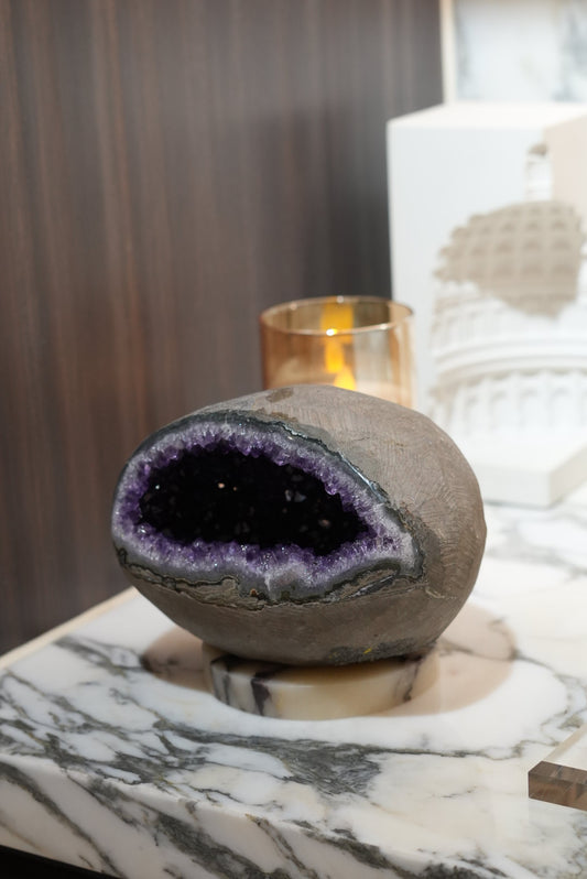 烏拉圭紫水晶洞