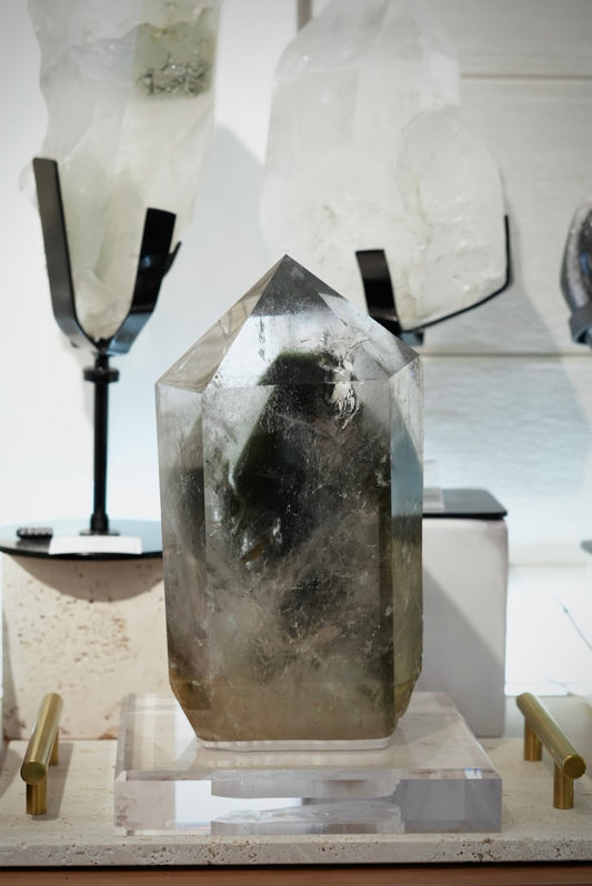 收藏級大型綠幽靈柱