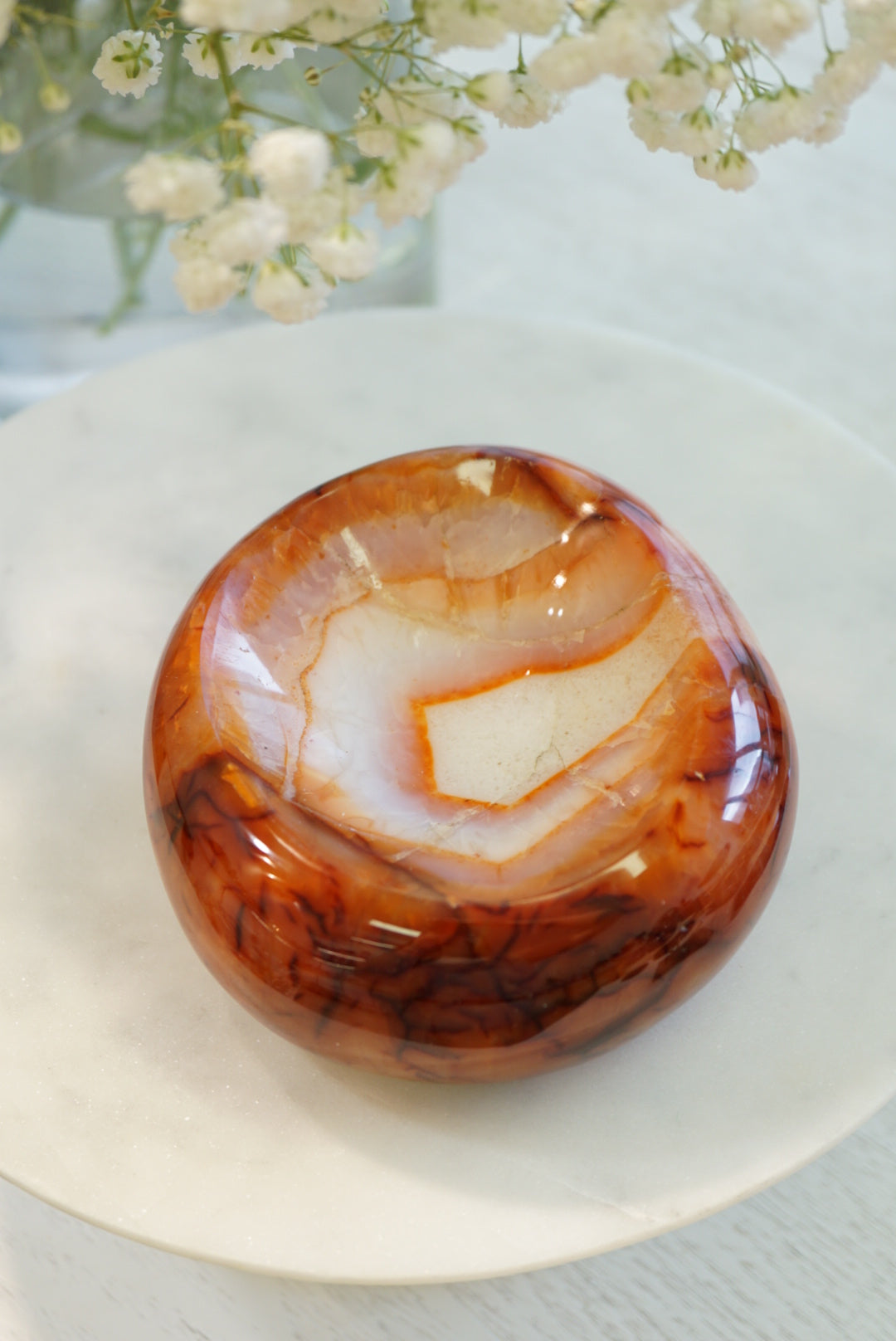 紅瑪瑙碗 Red Agate Bowl