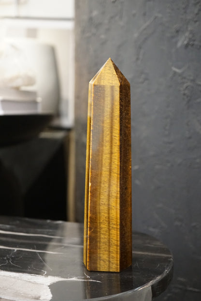 虎眼石柱 Tiger Eye Tower - ART OF GEM 