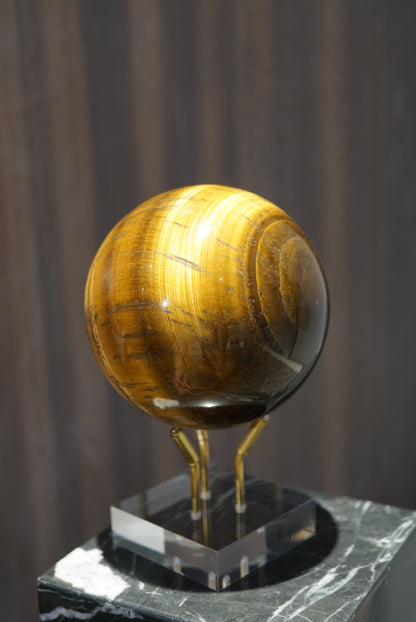虎眼石球 Tiger Eye Sphere - ART OF GEM 