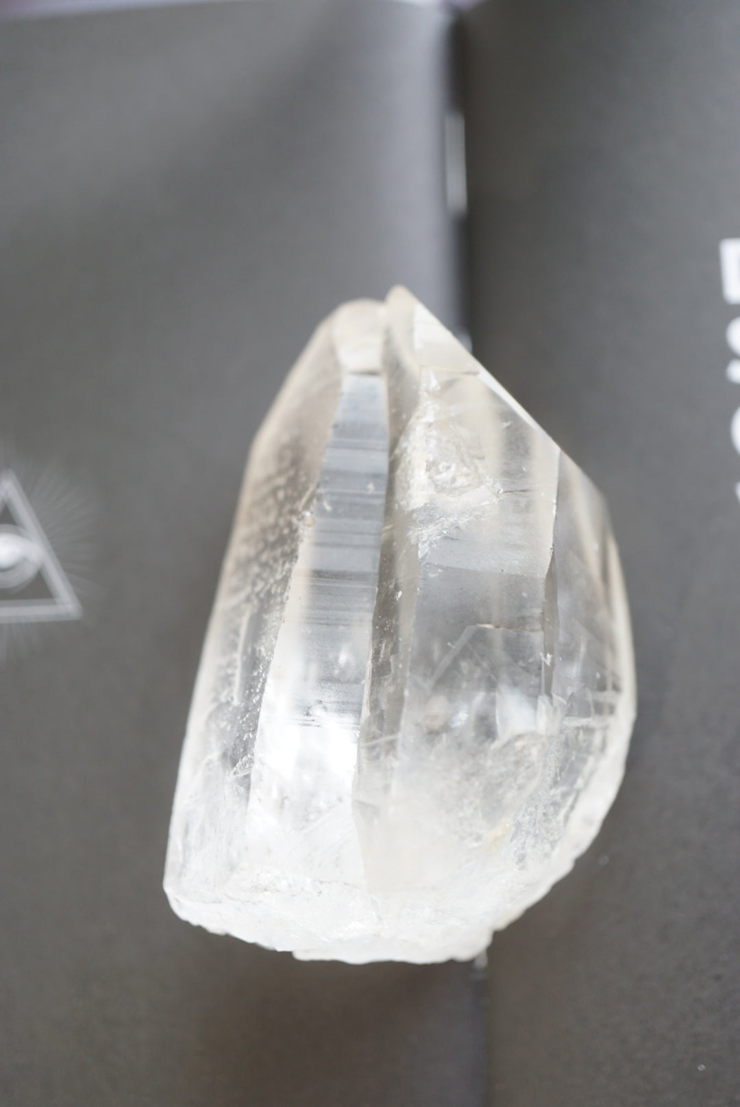 巴西雷姆尼亞種子雙生白水晶 Lemurian Seed Crystal