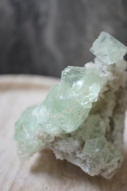 香花嶺綠螢石 Raw Green Fluorite from Xianghualing - ART OF GEM 