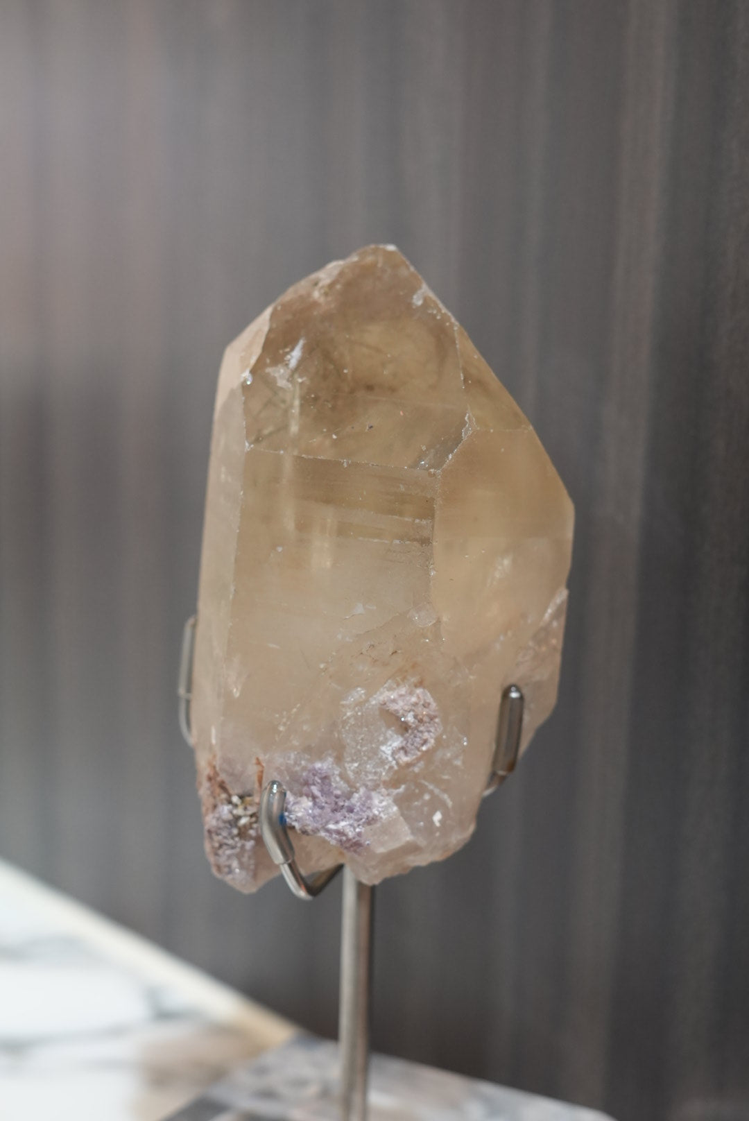 巴西黃水晶原石 （連座）