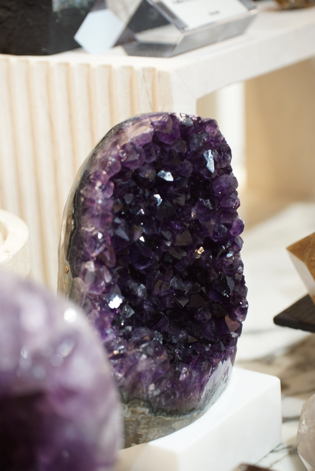 頂級烏拉圭紫水晶鎮  Uruguay Amethyst Cluster - ART OF GEM 