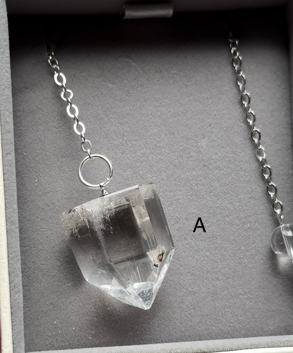 印度喜馬拉雅水晶靈擺 India Himalayan quartz pendulum