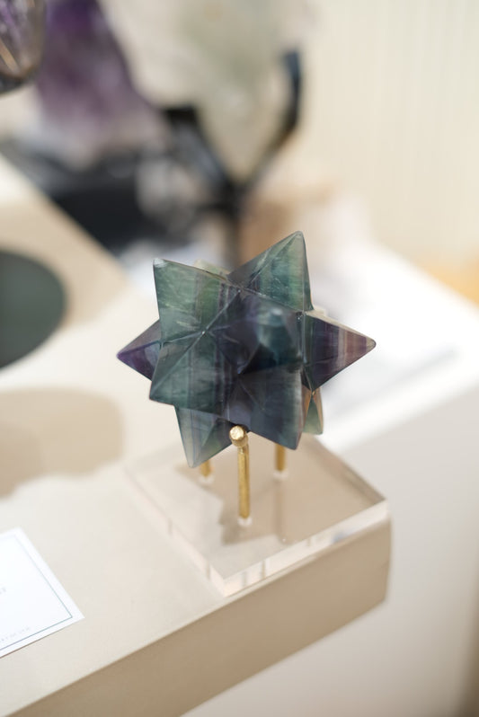 螢石梅爾卡巴 Fluorite Merkaba