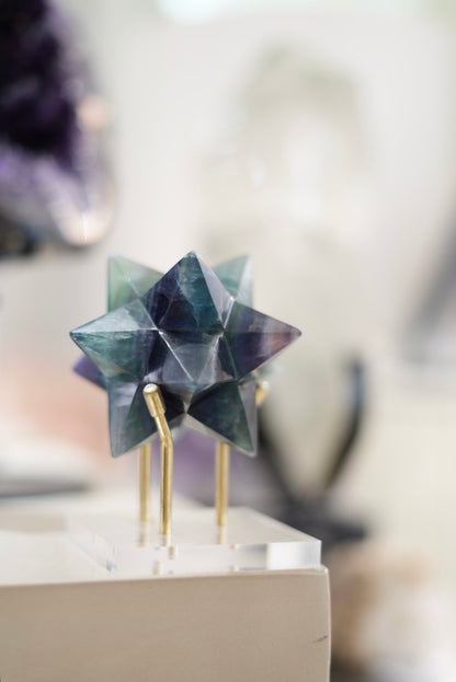 螢石梅爾卡巴 Fluorite Merkaba