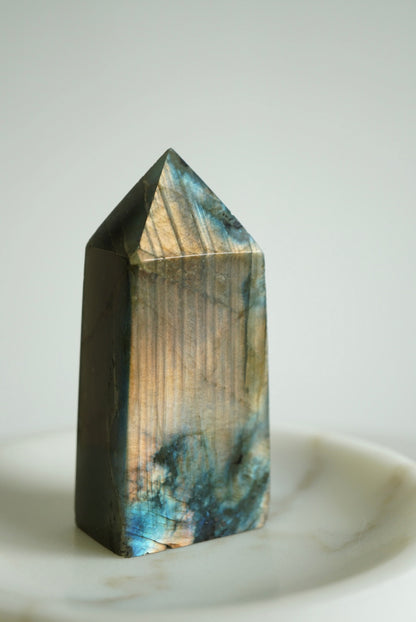 拉長石柱 Labradorite Tower - ART OF GEM 