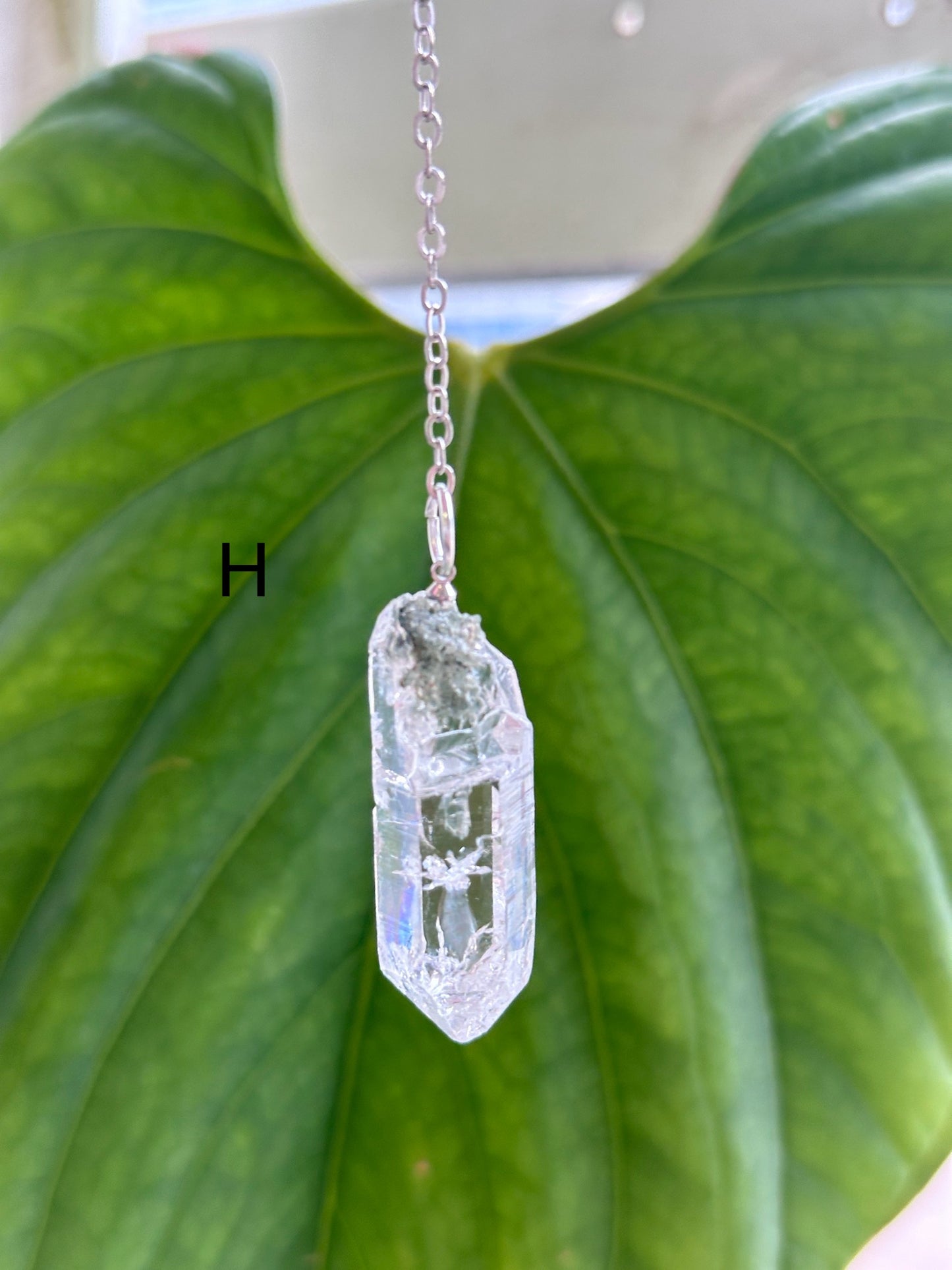 印度喜馬拉雅水晶靈擺 India Himalayan quartz pendulum