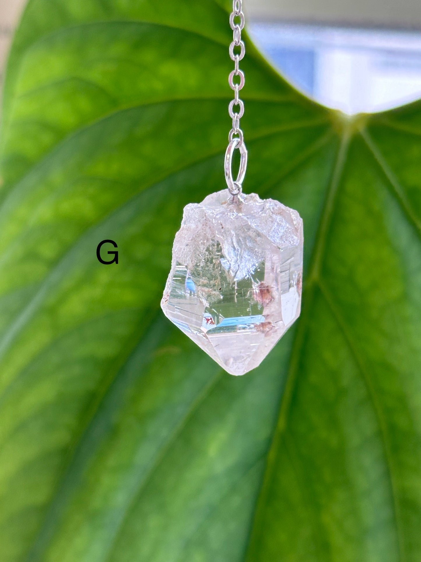 印度喜馬拉雅水晶靈擺 India Himalayan quartz pendulum