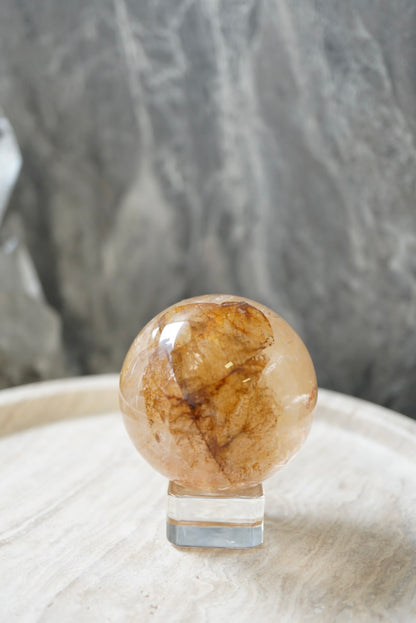 黄金治癒者/黃膠花球 Golden Healer Sphere - ART OF GEM 