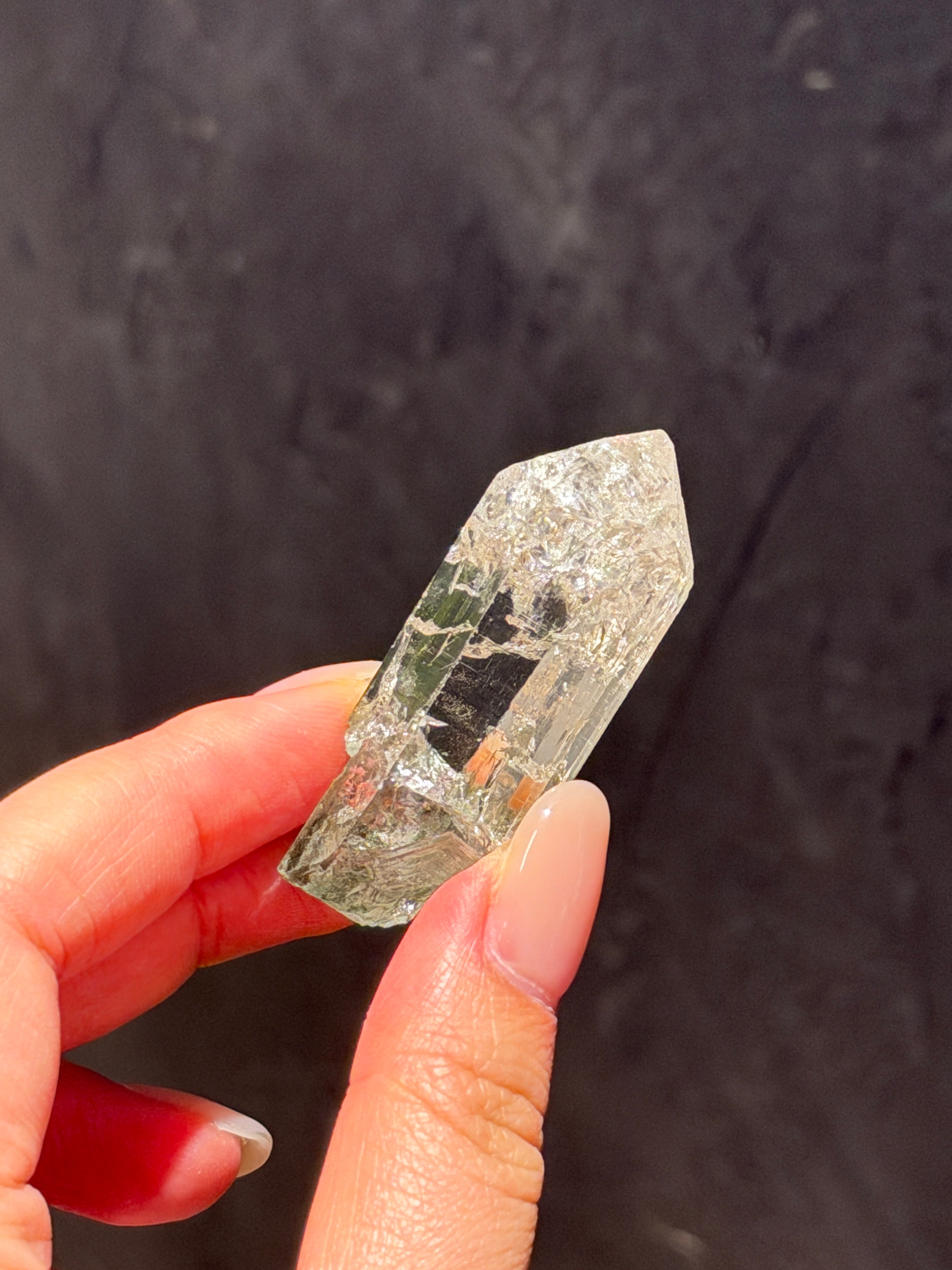 印度喜馬拉雅綠幽靈水晶 - ART OF GEM 