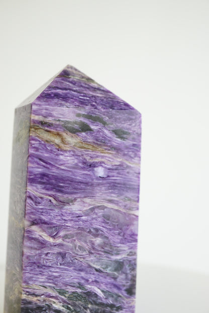 紫龍晶柱 Charoite Tower - ART OF GEM 