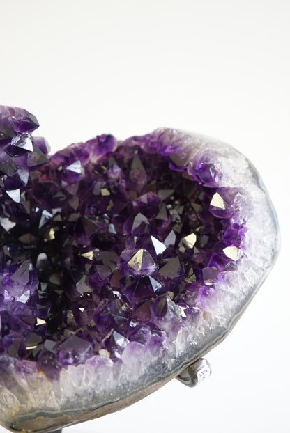 5KG 收藏級烏拉圭大晶牙帝王紫紫晶心 Uruguay Amethyst Heart - ART OF GEM 