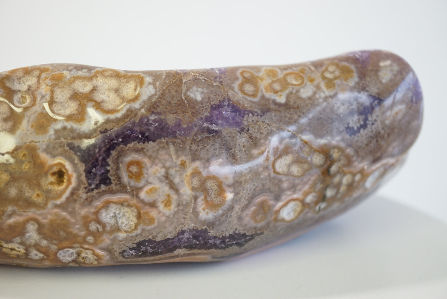 烏拉圭瑪瑙紫水晶洞 Uruguay Amethyst Geode with Agate